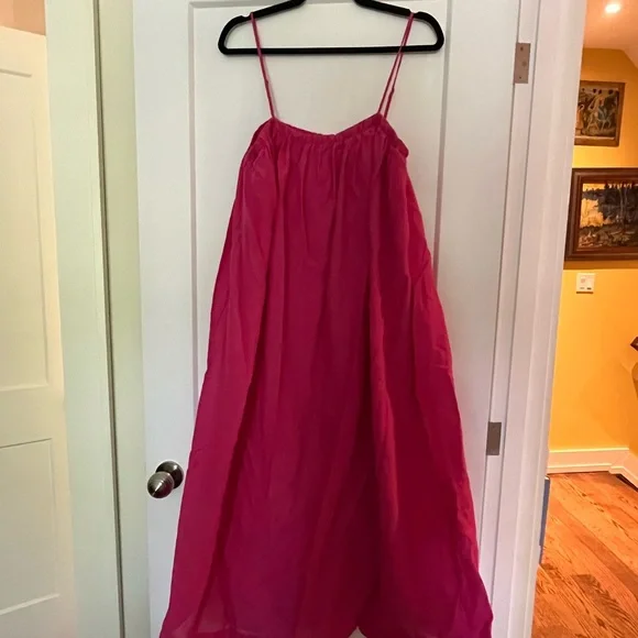 **SOLD** H&M Linen Blend Voluminous Maxi Dress - Picture 6 of 8